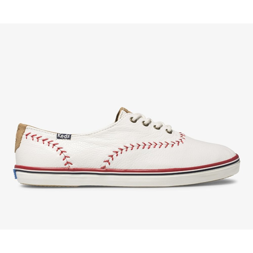 Keds Champion Pennant Leather Lace Up Sneaker